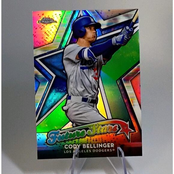 2018 Topps Chrome Rainbow Refractor - Future Stars Cody Bellinger #FS-20 - Picture 1 of 4